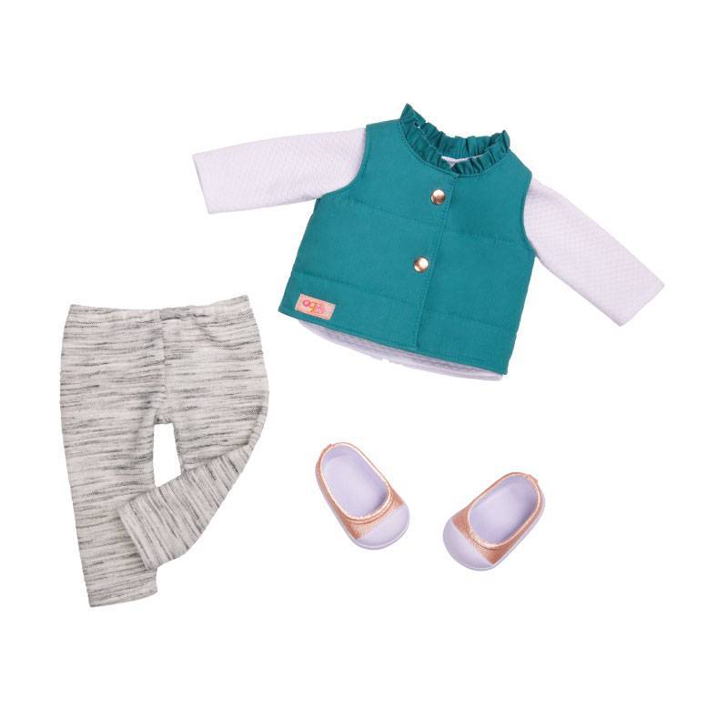 Our Generation Doll With Frilly Vest Mila