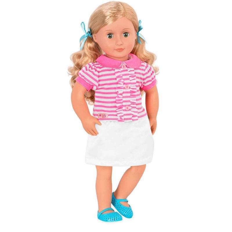 Our Generation 31173 Deluxe Doll With Book Jenny