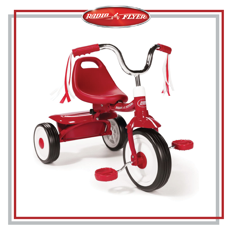 radio flyer ready to ride folding trike