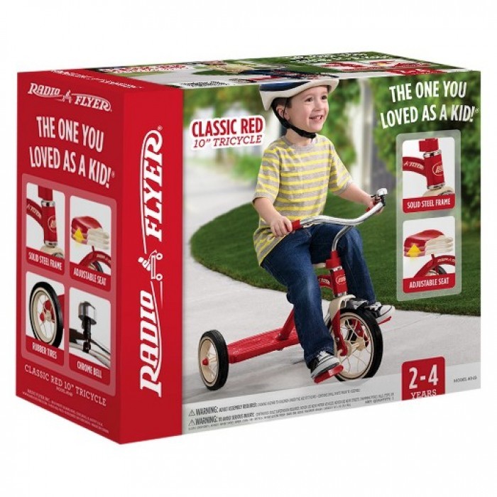 Radio Flyer Classic 10" Tricycle Red